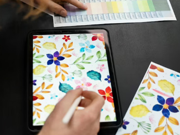 This workshop is different, color printing, looking for TA →
